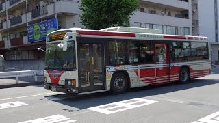 【3DFHD】関東バス D7110(HINO BlueRibbonⅡ) 宿02 小滝橋('15.6.20午後)