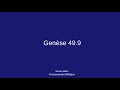 genèse 49.9