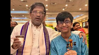 Vihaan Violin | Bhairavi - Upacharamu jesevaru |  Insights Foundation | Neyveli Santhana Gopalan Sir