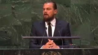 Leonardo DiCaprio's Powerful Climate Summit Speech