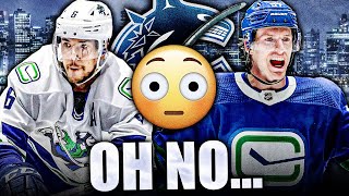 THIS ISN'T GOOD… (CANUCKS SIGNING + TYLER MYERS OUT) Vancouver Canucks Lineup VS Toronto Maple Leafs