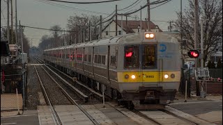 HD/60p: LIRR Monday Morning Rush Hour at Massapequa Park and Bethpage