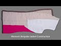 Women's Jacket Pad Stitching & Inner Construction