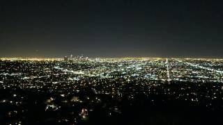 ロサンゼルスのグリフィス天文台からの眺め（夜景 その１）【日記Kaz動画No71】