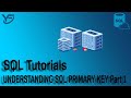SQL Tutorials | UNDERSTANDING SQL PRIMARY KEY In Urdu/Hindi | Part 1
