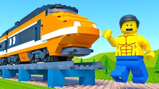 LEGO Train Gym Fail