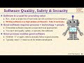 l01 24 software quality safety and security