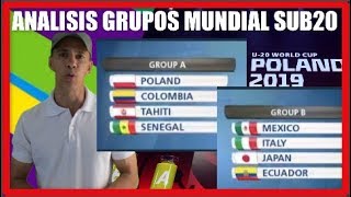 Colombia vs Polonia MUNDIAL SUB 20 Mexico y Ecuador Mismo Grupo ANALISIS