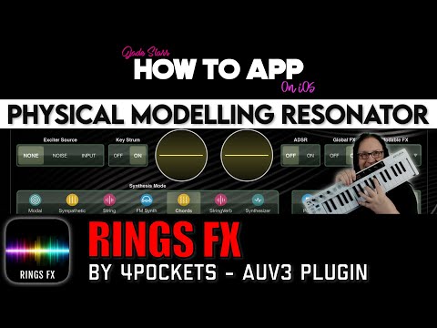 Resonador de modelado físico RingsFX para iOS: ¡cómo utilizar la aplicación en iOS! -EP 1199 S12