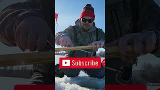 🎣 Mastering Beaverdam Tip-Up Tactics: Ice Fishing Tip-Up Setup Guide! #icefishing #howto #walleye