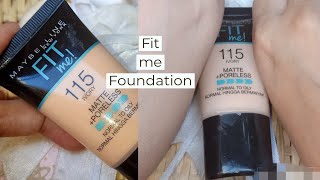 Maybelline FIT me Liquid Foundation - 115 Ivory