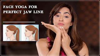 Face yoga exercises for the perfect jawline