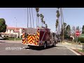 *awesome pa usage* santa monica fire dept. engine 3 responding