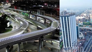 City Of Flyovers Surat Gujarat 4K Video 2022 | Multi Layer Flyover Surat