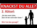 🚀🚀🚀 DREI KNIFFLIGE ALTERS RÄTSEL Fragen! | IQ TEST Übung