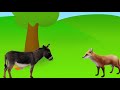 స్నేహం గాడిద నక్క friendship story of donkey and fox telugu stories for kids moral stories