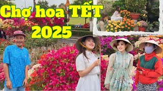 Chợ Hoa 27 TẾT - Thuỳ Kim Khiết dạo chợ mua hoa về trang trí nhà cửa chuẩn bị đón năm mới.