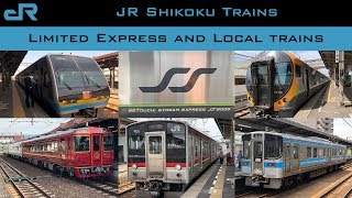 JR Shikoku Trains: Limited Express and local - JR四国 特急・普通列車