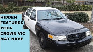 Hidden Features Your Crown Vic May Have