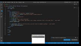 JS variables- primitive data types - JS tutorial