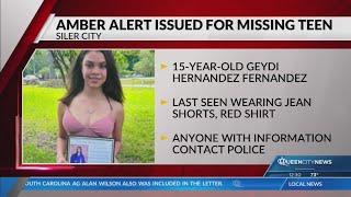 15-year-old in Siler City missing, prompting 2nd Amber Alert in 2 days