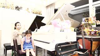 【🎹子芸💖勤奮🎹】2024/07/18【💖我愛媽媽 💖沒有經過無聊和苦逼的學習過程，就不可能有快樂的學習成績】【一萬小時的練習】【反覆做到厭煩，累積無法撼動的成果】🎵🌹🎻📯🎹音之匠心🎼音旋雋陞🎹🌹🍰🎶