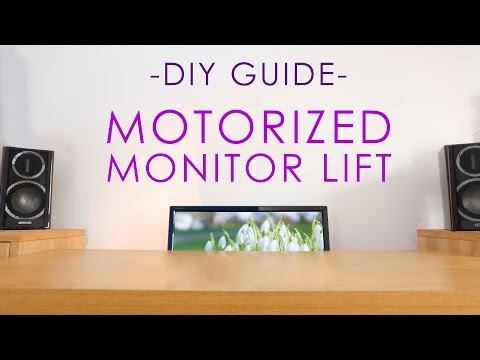 Build a MOTORIZED monitor lift (on a budget!) Build a MOTORIZED monitor lift (on a budget!)