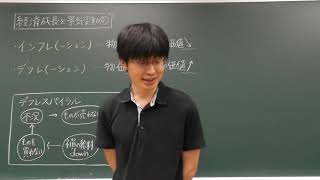 ３年政治・経済(15)　経済成長と景気変動④　インフレとデフレ