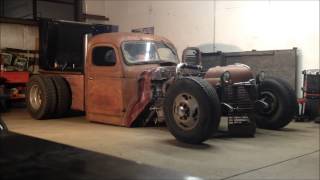 1948 International Cummins Powered Rat Rod Airbagged