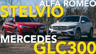 2018 Alfa Romeo Stelvio vs Mercedes-Benz GLC Comparison