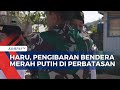 Momen Haru Pengibaran Bendera Merah Putih di Upacara HUT ke-78 RI di Perbatasan Indonesia