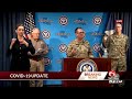 Gov. John Bel Edwards thanks National Guard for their work in Louisiana