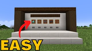 How to Build An EASY Command Block Shop in Minecraft