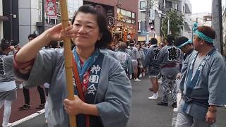 代々木八幡宮　令和元年　例大祭　神輿渡御　深町神園会　2019/9/23 Yoyogi Mikoshi Festival 32