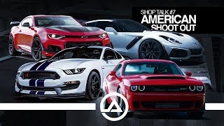 Modern American Muscle Car \u0026 Pony Car Shootout | Shop Talk #7