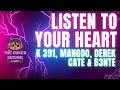 K 391, Mangoo, Derek Cate & B3nte - Listen To Your Heart | KARAOKE Version