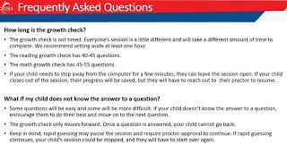 DCSB/DCHS Growth Check: Why Growth Checks and FAQs