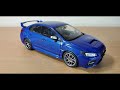 アシェット「スペシャルスケール 1 24 国産名車コレクション 192 スバル wrx sti 2014 」2024 2 7発売【ミニカー紹介】