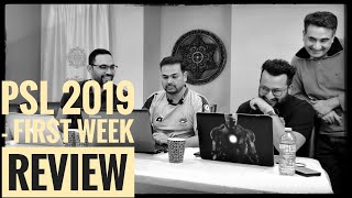 PSL 2019 – First Week Matches Review/Analysis – Relukattay EP9