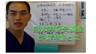 自律神経失調症・自律神経とは（仙台市宮城野区治療整体整骨院）