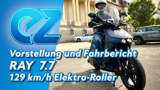 [2023] ⚡️🛵🇪🇸 RAY 7.7 Vorstellung und Fahrbericht des 129 km/h E-Roller Made in Spain