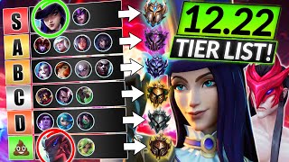 NEW UPDATED TIER LIST (Patch 12.22) - BEST META Champions to MAIN - LoL Update Guide