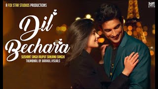 Dil Bechara – Title Track 1080p Video Song