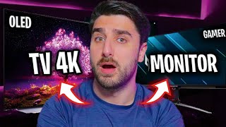 Qual é MELHOR? TV 4K ou MONITOR para PLAYSTATION 5?