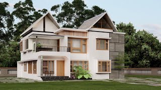 2000 SQFT ഉള്ള കേരളത്തിലെ മനോഹരമായ വീട്‌ | kerala model house | home new model|​@keralahomedesign