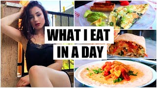 WHAT I EAT IN A DAY (realistic + healthy recipes for weight loss)
