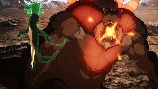 Tornado vs Rey Antiguo - One Punch Man (Español Latino HD)