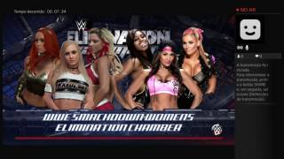 Six divas match smack dwon champion