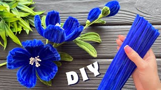 DIY Pipe Cleaner Crafts How to Make Flower from Chenille Stems Pipe Cleaner Flowers Ideas