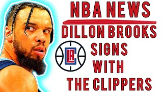Dillon Brooks SIGNS with The Clippers ‼️🤯🏆 | STEPHEN A. SMITH | ESPN | WOJ | NBA NEWS